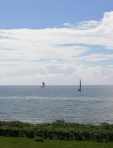 Balkonblick auf die Ostsee 1